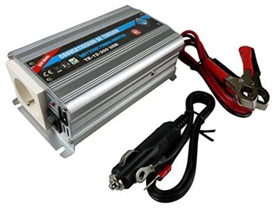 WP 12 / 220V 300W Converter met USB-stekker WP 12 / 220V 300W Converter met USB-stekker