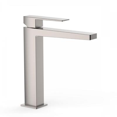 Wastafelmengkraan Tres Slim Exclusive Vierkant Met Hendel RVS Wastafelmengkraan Tres Slim Exclusive Vierkant Met Hendel RVS