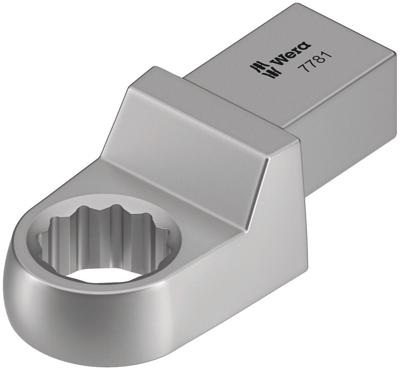 Wera 7781 insteek-ringsleutels, 14 x 18 mm, 17 mm - 1 stuk(s) - 05078694001 Wera 7781 insteek-ringsleutels, 14 x 18 mm, 17 mm - 1 stuk(s) - 05078694001
