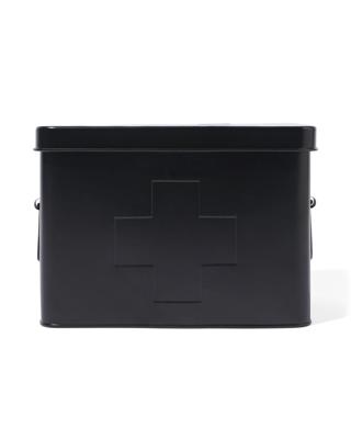 HEMA Medicijnbox klein zwart 14.5x23x16 (zwart)