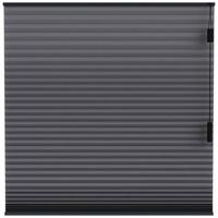 Fenstr plisségordijn Montreal dubbel 25mm lichtdoorlatend - antraciet (20713) - thumbnail