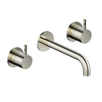 Hotbath Cobber inbouw Wastafelkraan Glanzend Nikkel CB005T-18 - thumbnail