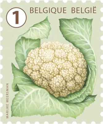 Postzegel belgie waarde 1 zelfklevend 5x10 stuks