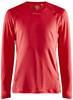 Craft 1908754 Adv Essence Ls Tee Men - Bright Red - L - thumbnail