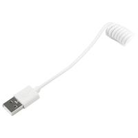 StarTech.com Lightning-naar-USB-kabel - gekruld - 60 cm, wit - thumbnail