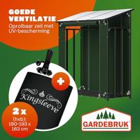 Kerstguirlande , slinger, kerstslinger 5mtr 80xLED -in/outdoor - inclusief - versiering - thumbnail
