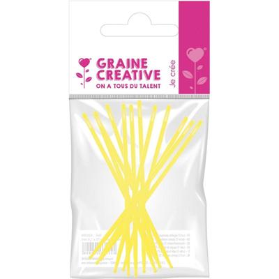 Graine Créative plastic naalden, 75 mm, diameter 1,8 mm, 12 stuks