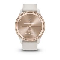 Garmin vivomove Trend - Smartwatch dames - 40mm- White Cream - thumbnail
