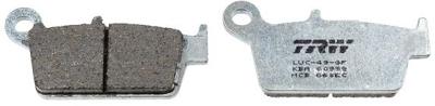 TRW remblokken "mcb 665" brake pad mcb 665 ec organic