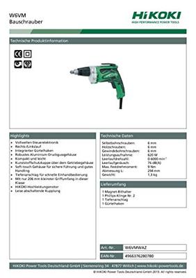 W6VM WAZ SCHROEVEDRAAIER