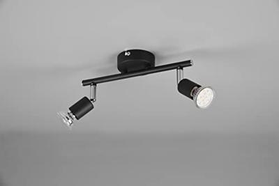 Trio SpotParis 2-lichts zwart - R80912032