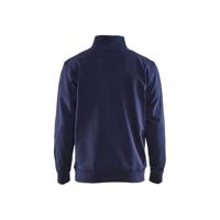 Blåkläder Sweatshirt Jersey 1/2 rits 33651048 | Marineblauw | Maat 3XL - 7330509352168 - thumbnail