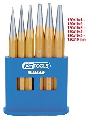 KS Tools Doorschrijfset, 6-delig in kunststof standaard 1622127