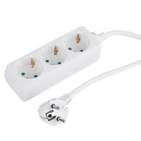 Q-Link Tafelcontactdoos 3-voudig Randaarde En 5,0m Sn (3x1,5mm) - thumbnail