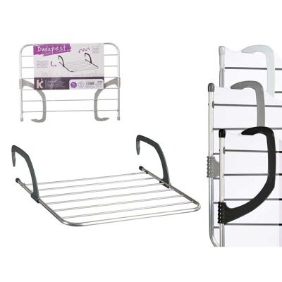 Waslijn Kipit WR1013D Wit Zilverkleurig Lichtgrijs Donker grijs Aluminium Plastic 62,5 x 50 x 16,5 cm