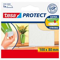 Beschermvilt tesa anti-kras 80mmx100mm wit | 20 stuks - thumbnail