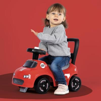 Smoby 2-in-1 loopauto - rood