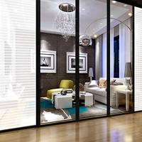 VidaXL Privacyfolie matte strepen zelfklevend 0,9x5 m - thumbnail