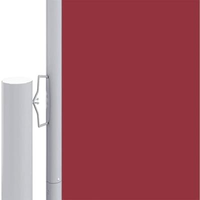 VidaXL Windscherm uittrekbaar 160x1000 cm rood