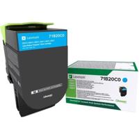 Tonercartridge lexmark 71b20c0 blauw - thumbnail