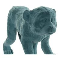 Decoratieve figuren DKD Home Decor Groen Roze Hars Stroomden Aap Tropisch 31 x 9,5 x 19 cm - thumbnail