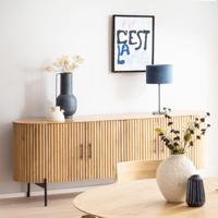 Artistiq Dressoir 'Bethann' Mangohout, 190cm - thumbnail