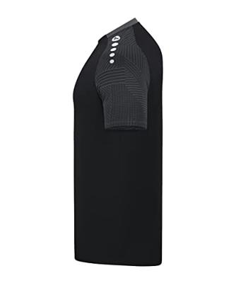 JAKO 6122 T-Shirt Performance - Zwart/Antra Light - 4XL - thumbnail