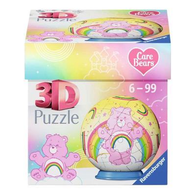 Ravensburger 3d puzzel care bears cheer bear - 54st. Ravensburger 3d puzzel care bears cheer bear - 54st.