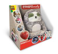 SES Creative Emotimals Luiaard Knuffel Lenny met Geluid - thumbnail