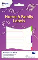 Printerlabels Avery APFLUO24-UK Wit - thumbnail