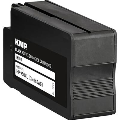 KMP Inktcartridge vervangt HP 950XL, CN045AE Compatibel Zwart H100 1722,4001 KMP Inktcartridge vervangt HP 950XL, CN045AE Compatibel Zwart H100 1722,4001