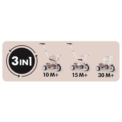 Driewieler Be Move Confort - SMOBY beige