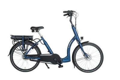 Aldo 24 inch lage instap e-bike finestra jeans blauw steps 504wh