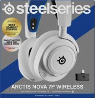 Hoofdtelefoon met microfoon SteelSeries Arctis Nova 7P Wit - thumbnail