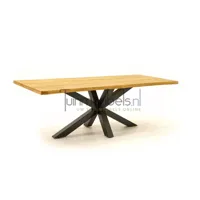 Tuintafel Spectral teak spinpoot 260x100x78cm - thumbnail