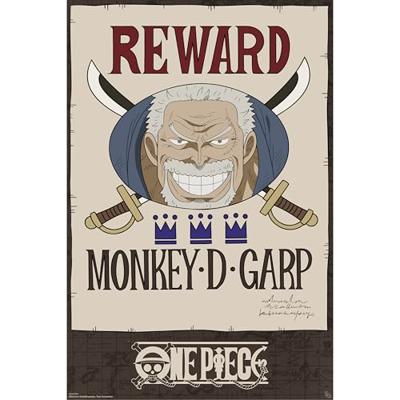 Poster One Piece - Wanted - Garp Cross Guild 61x91,5cm