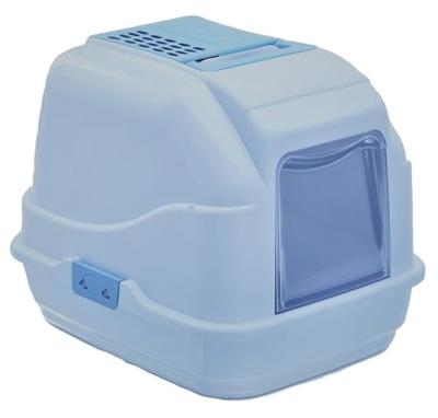 Imac kattenbak easy cat blauw (50X40X40 CM) Imac kattenbak easy cat blauw (50X40X40 CM)