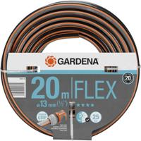 GARDENA comfort flex slang 13 mm (1/2") (zwart/oranje, 18033-20, 20 m) - thumbnail