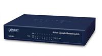 Action GSD-803 1000T 8P Planet Switch (10/100/1000Mbps, 8-poort) - thumbnail