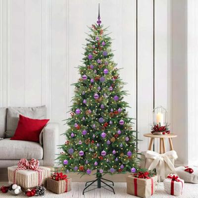 VidaXL Kunstmatige inklapbare kerstboom groen 210 cm pe en pvc