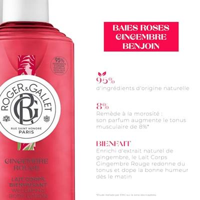 Roger & Gallet Gingembre Rouge Body Milk Body Lotion 250 ml Dames