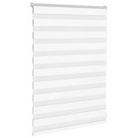 Zebra blind 110x100 cm stofbreedte 105,9 cm polyester wit - thumbnail