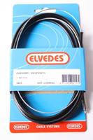 Elvedes gaskabel universeel 1700mm / 2250mm verzinkt zwart (op kaart) - thumbnail