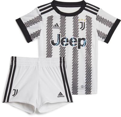 Juventus Babykit Thuis 2022-2023 - Maat 80 - Kleur: WitZwart | Soccerfanshop
