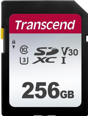 Transcend Premium 300S SDXC-kaart 256 GB Class 10, UHS-I, UHS-Class 3, v30 Video Speed Class Transcend Premium 300S SDXC-kaart 256 GB Class 10, UHS-I, UHS-Class 3, v30 Video Speed Class