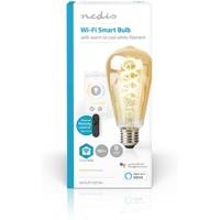 SmartLife LED Filamentlamp | Wi-Fi | E27 | 360 lm | 4.9 W | Warm to Cool White | Glas | Android / IOS | ST64 - thumbnail