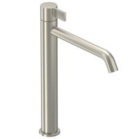 Wastafelkraan IVY Pact Model L Coldstart Geborsteld Nickel PVD IVY - thumbnail