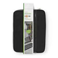 Nedis NBSE15100BK Notebookhoes 15 - 16" Neopreen Zwart/antraciet - thumbnail