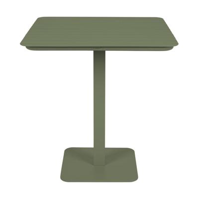 Zuiver Outdoor Bistrotafel 'Vondel' 71 x 71cm, kleur Groen