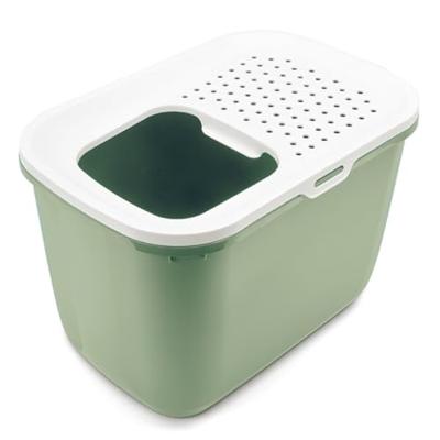 SAVIC KATTENBAK HOP IN BOTANICAL GROEN 58,5X39X39,5 CM